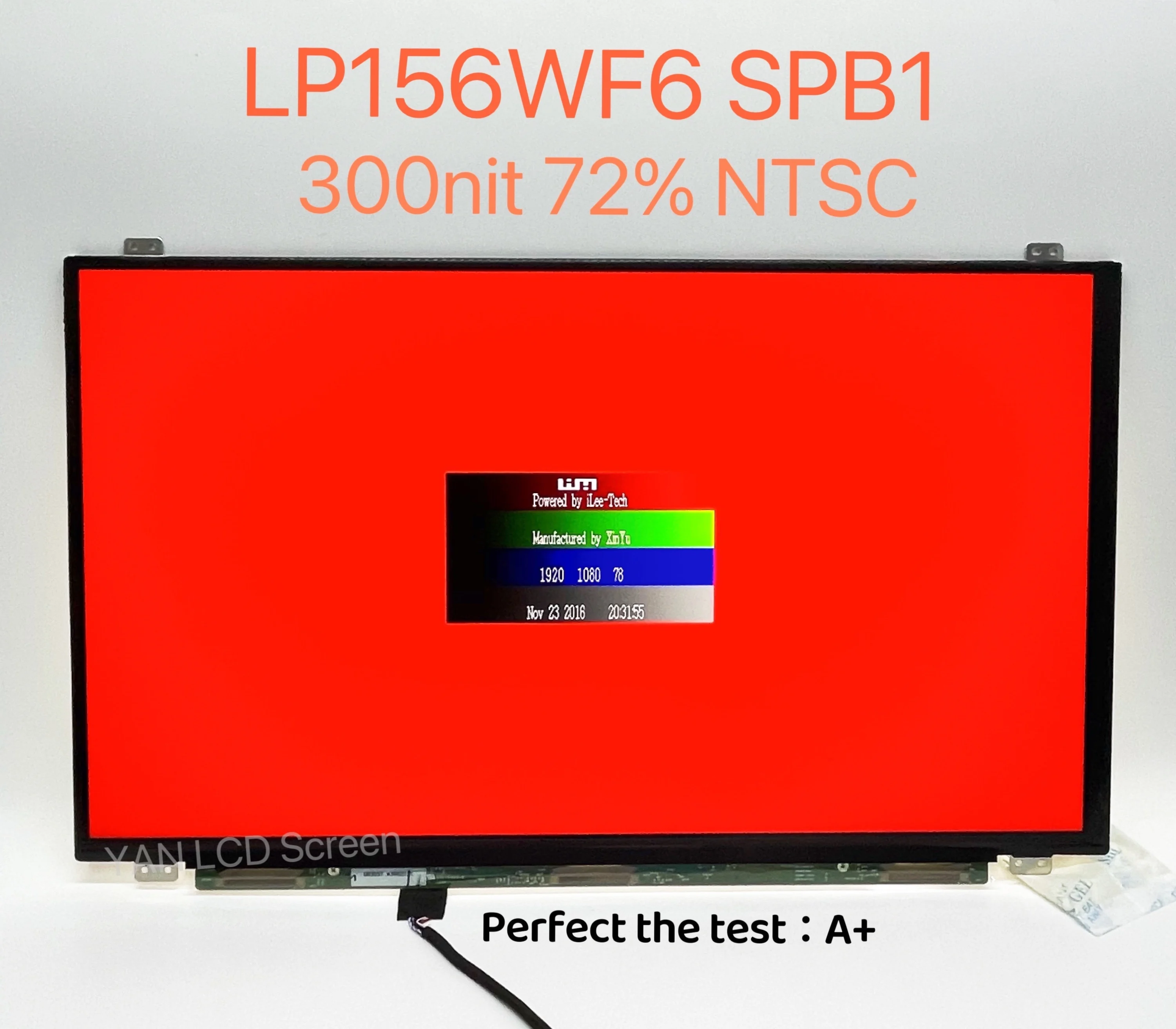 72% цветов FHD IPS LP156WF6 SPB1 (SP)(B5) светодиодный дисплей Матрица для Laptop15.6 1920X1080 30Pin Slim |
