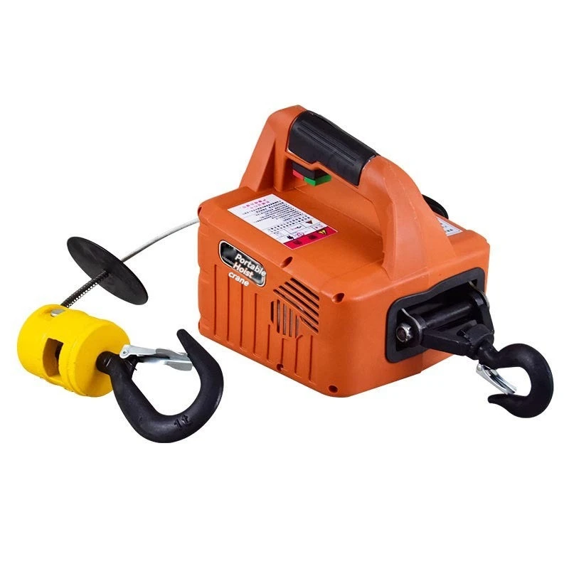 1500W 전기 호이스트(리모컨 포함) 220V 50Hz 5m/min 가정용 및 산업용 휴대용 윈치