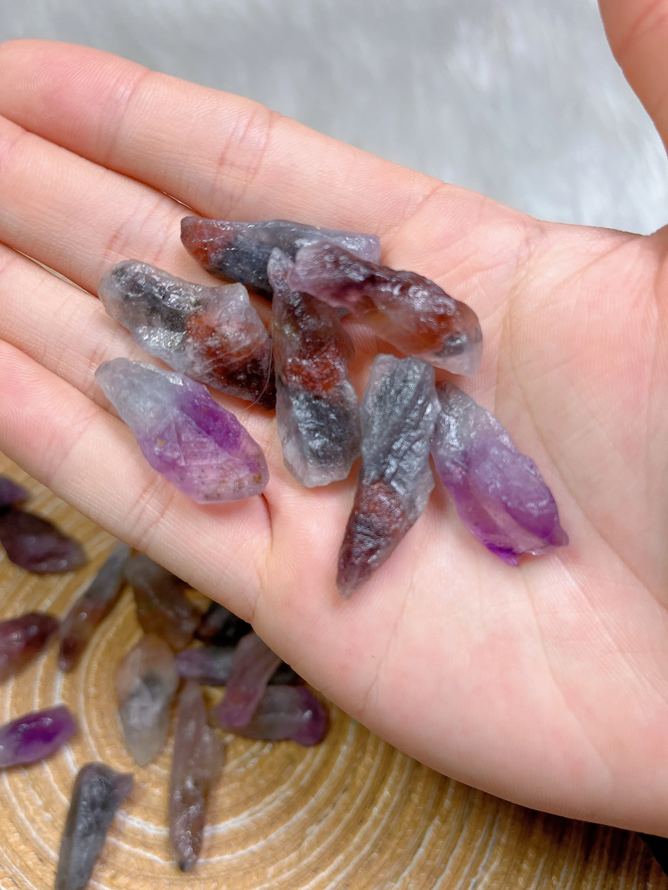 Healing Natural Crystal Auralite 23 Specimen Raw Spiritual Gemstone Stone Mediation Mineral Reiki  Gift 5