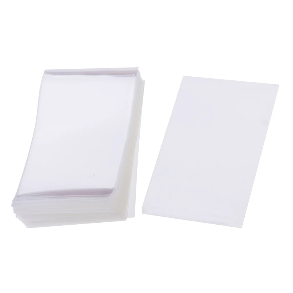 

100-part Card Sleeves Transparent Protective Sleeves 60x90mm