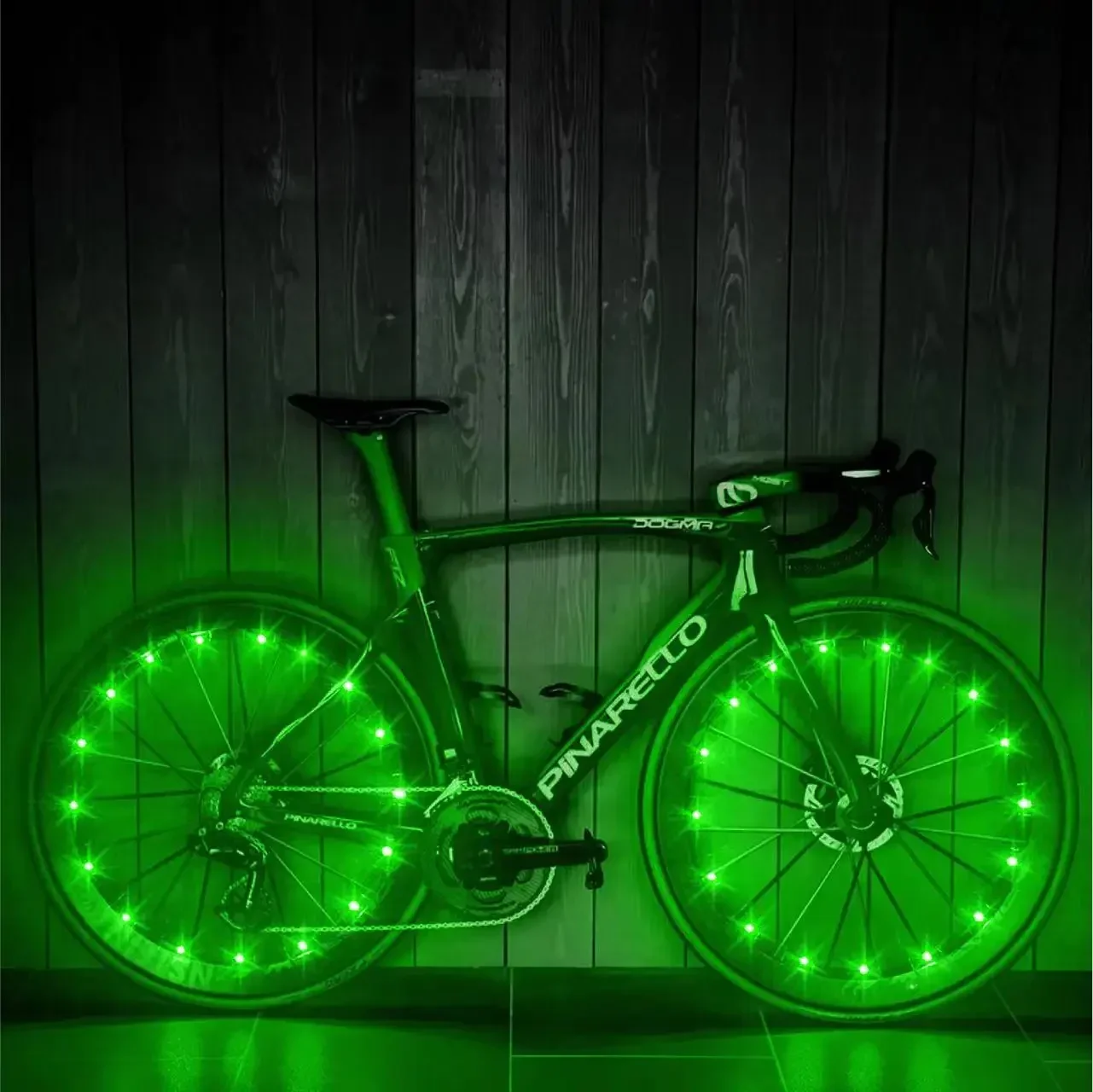 Vannes Lumineuses LED Pour Vélo – Éclairage De Roue Coloré, IP55, Piles Incluses