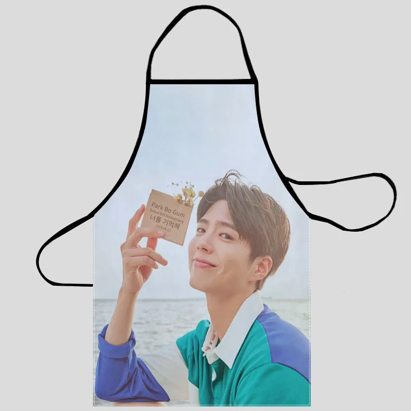 

Профессиональный фартук Park Bo Gum для барбекю, выпечки, приготовления пищи для мужчин и женщин 68X95cm и 50X75cm