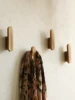 Rustic Wooden Wall Hooks Handmade Decorative Coat and Hat Hangers Ideal for Entryway Bedroom and Bathroom Wall Mounted Organizer 4