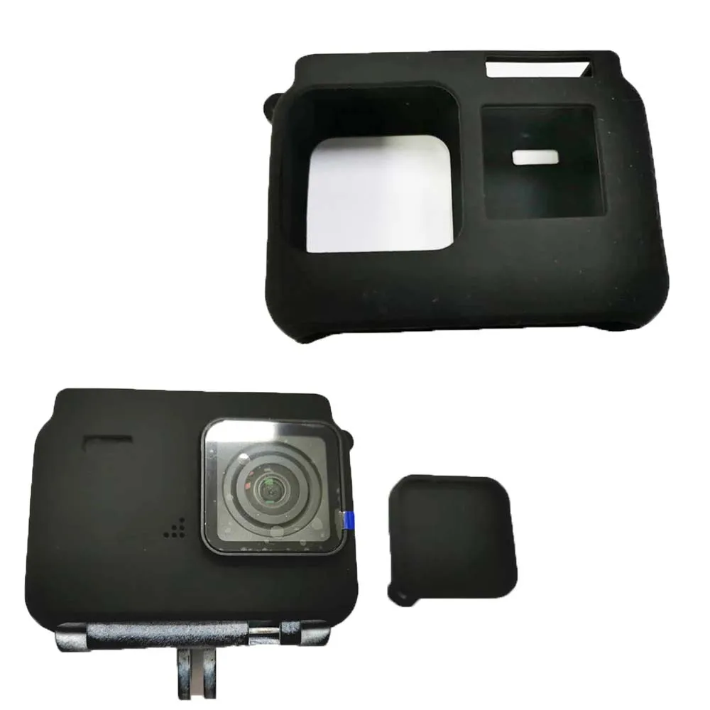 

Silicone Protective Case Shell 4K Camera Frame Cover Film Lens Cap Accessory for Insta360 One R Camera Protector Parts