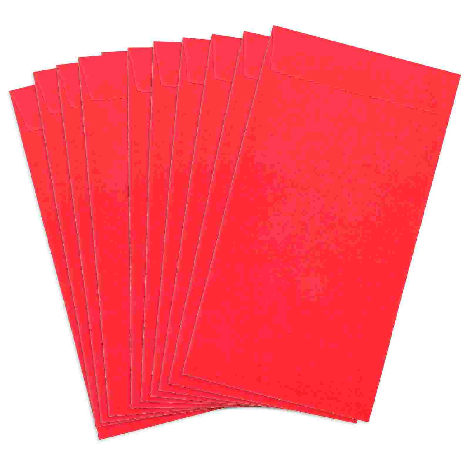 

20 Pcs Budget Cash Envelope Money Envelopes for Gifts Coin Chinese Red Tip Saving Challenge Style Savings