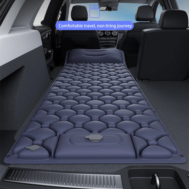 High-quality Car Inflatable Bed Trunk Leveling Pad Mattress Sleeping Pad Car Converted Bed Foldable Travel Camping