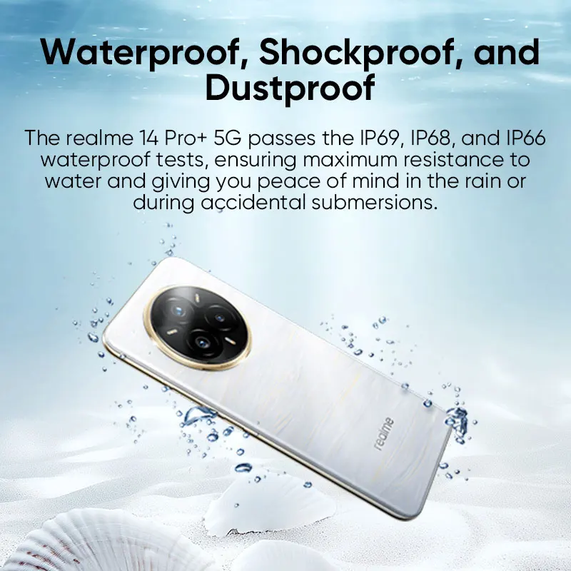 Global Version realme 14 Pro Plus 5G Smartphone Sony 3X Periscope