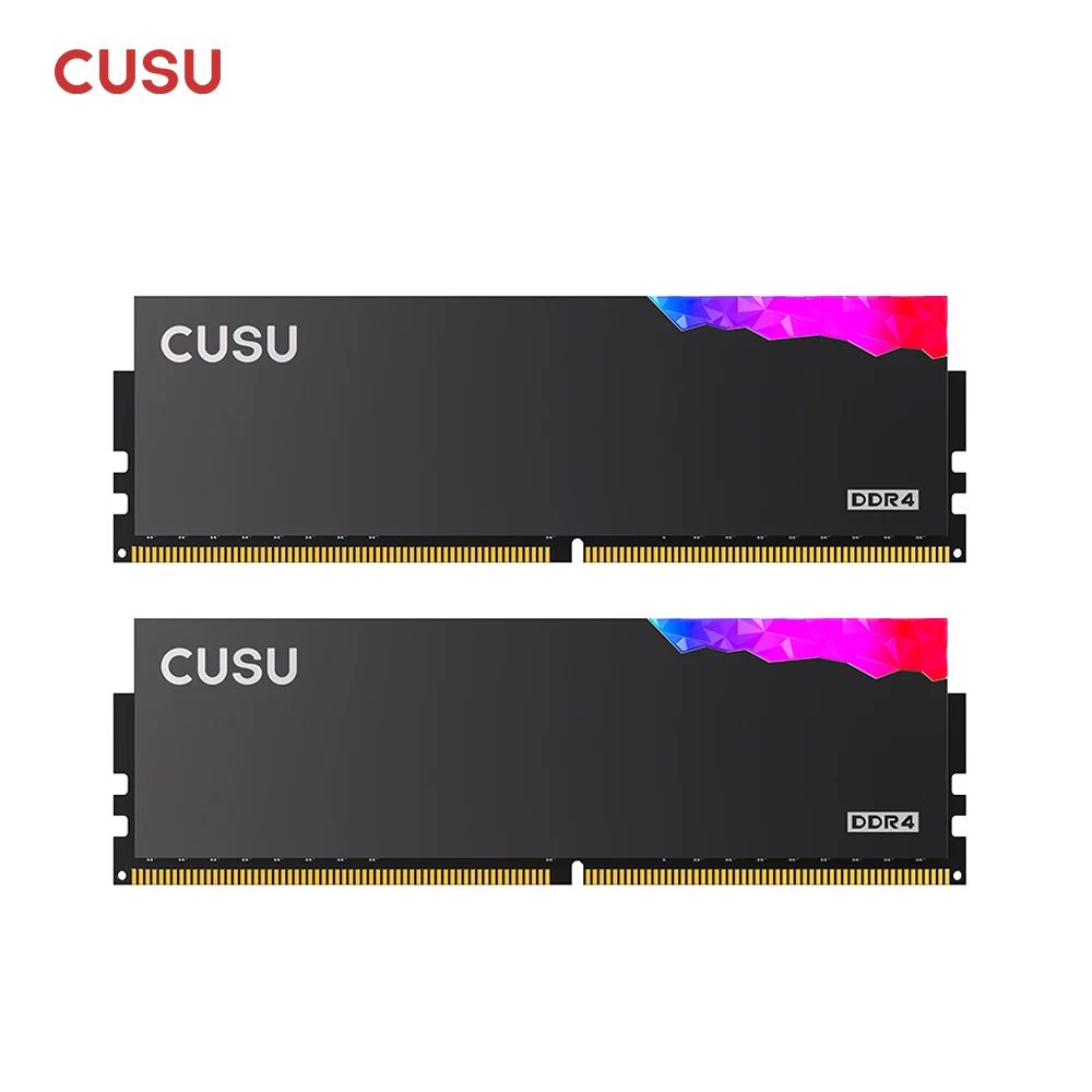 CUSU Memoria Ram Ddr4 8GB 16GB RGB DDR4 3200MHz 3600MHz 1.35V
