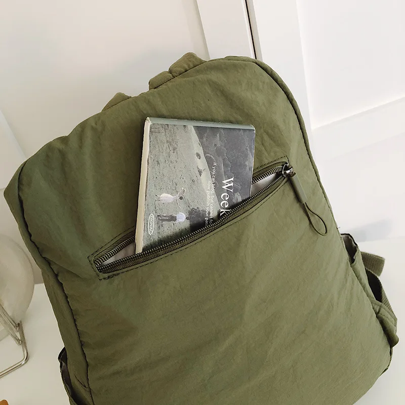 حقيبة ظهر كاجوال للنساء خفيفة الوزن ومقاومة للماء للسفر، حقيبة نسائية ذات سعة كبيرة، حقيبة ظهر مدرسية للبنات في الكلية