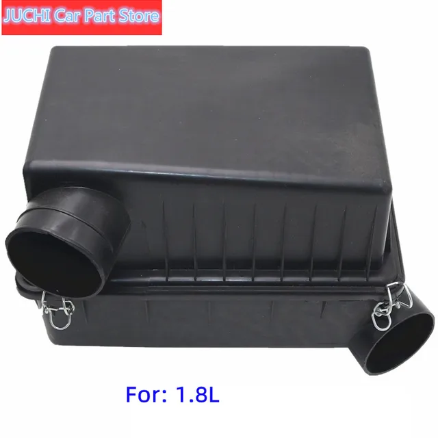 Car air filter assembly, empty filter housing, Air filter element
