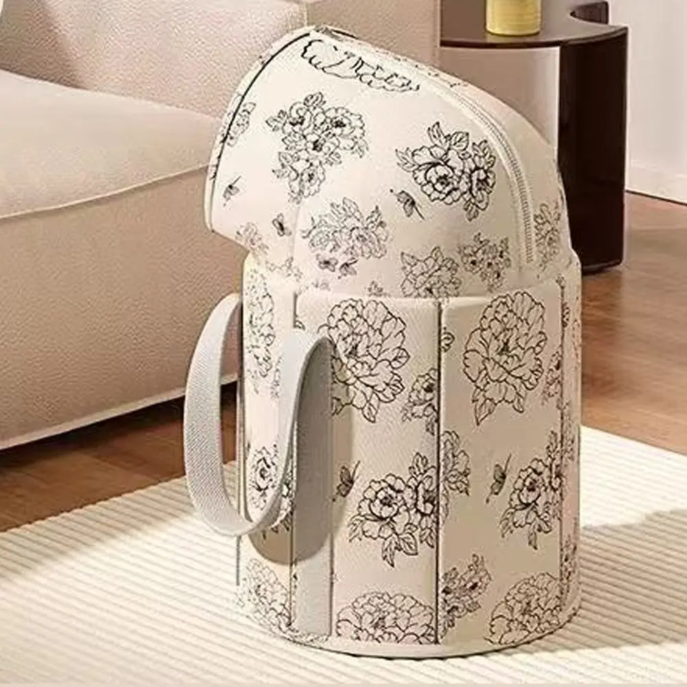 Collapsible Foot Bath Soaking Bucket Heat Preservation Large Capacity Foot Bath Bag with Handles Knee High Cover