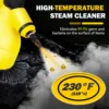 1200W Steam Cleaner High Pressure Temperature Cleaning Home Appliance Air Conditioning Kitchen Hood Car Cleaner With Water Tank 3