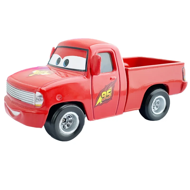 Mini voiture de course Disney Pixar pour enfants, 3 2, Mcqueen, Miss  frinter, Frank, bulldozer, réparation des dommages, reine, pick-up, jouets,  cadeau - AliExpress