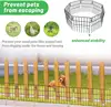 Outdoor Garden, Iron Small Fence, Small Branch Decoration Villa Park Flower Garden Pet Garden Fence 5