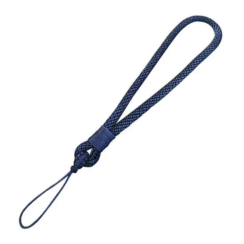 Colorful Hand-Woven Mobile Phone Wrist Lanyard - Anti-Loss Accessory