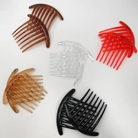 2/50PCS 7 Teeth PC Material Plastic Hair Combs Headdress Comb with Teeth Insert Comb Lady Hair Accessories - Image 2