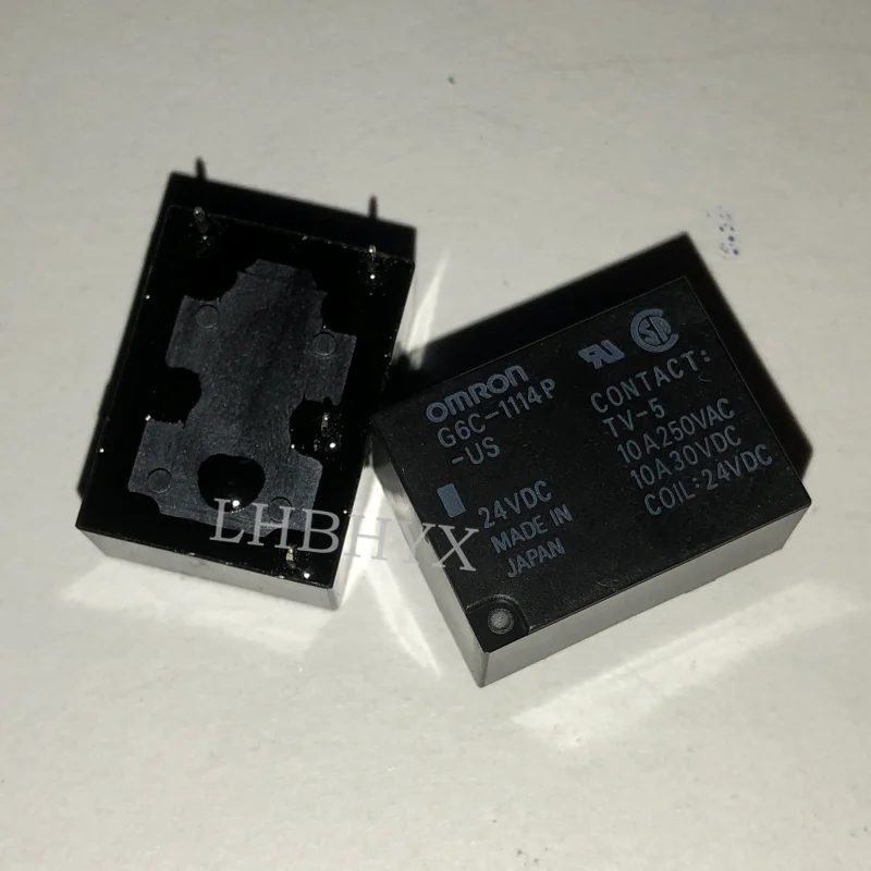 G6C-1114P-Us 24Vdc Power Pcb Relay Dc24V Dip4 Nuovo Originale