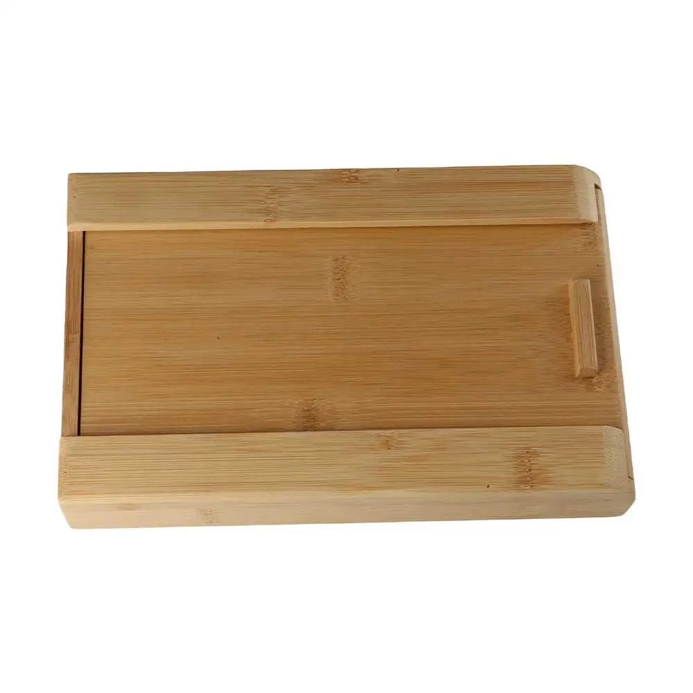 Type Creative Natural Adhesive Decoration Bamboo/Walnut Hidden Drawer Stationery Container Home Storage Wooden Storage Drawer