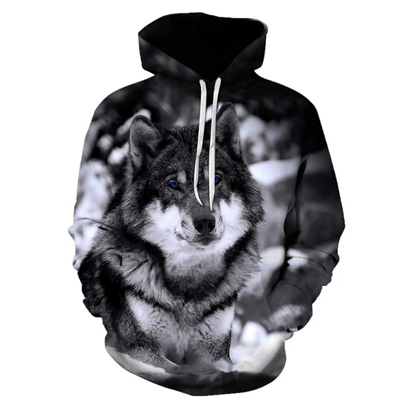 Cute Dogs Colorful Fashion Style 3D Printed Hoodies Unisex Pullovers Hoodie Casual Street Top Tracksuit