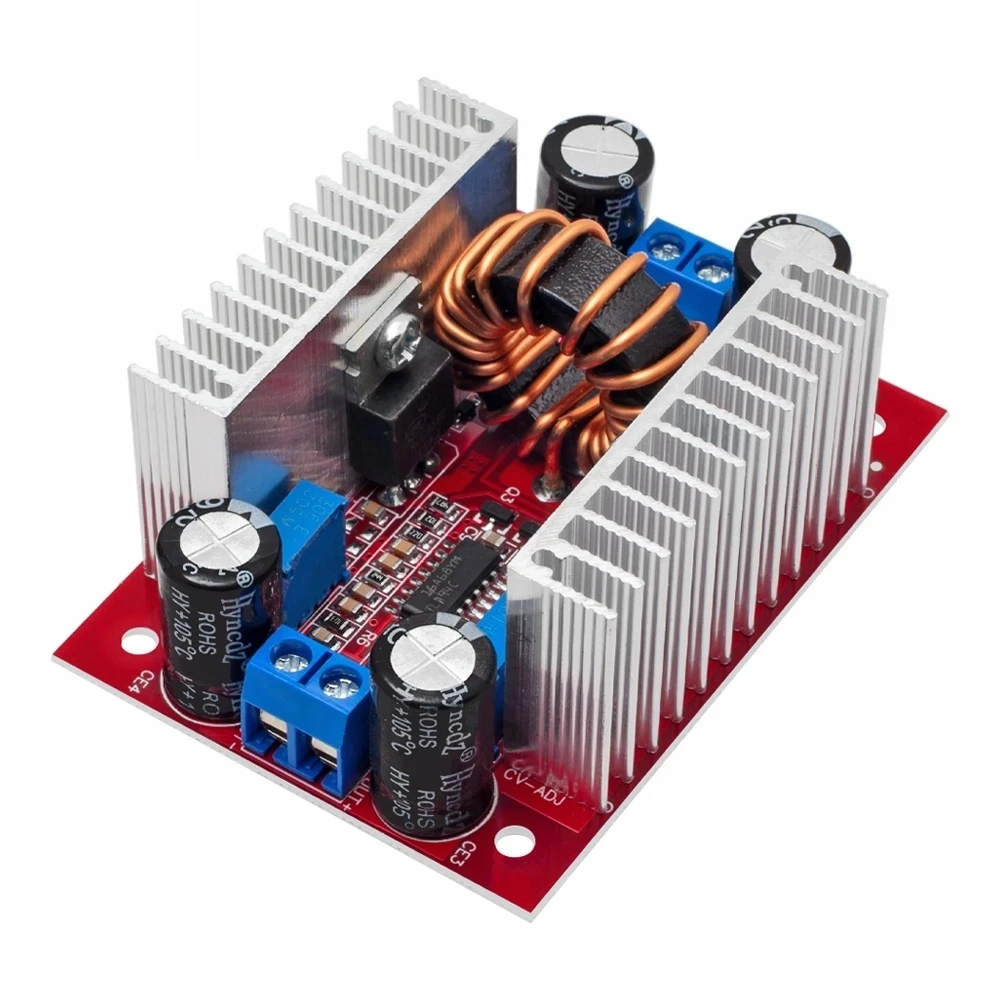 DC 400W 15A 스텝업 부스트 컨버터 정전류 전원 공급 장치 LED 드라이버 8.5-50V  10-60V 전압 충전기 스텝업 모듈