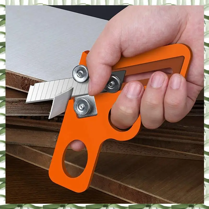 1 PCS Woodworking Edge Corner Planer Banding Arc Trimming Blade Planer Wood Chamfering Fillet Scraper Board Deburring Tool B