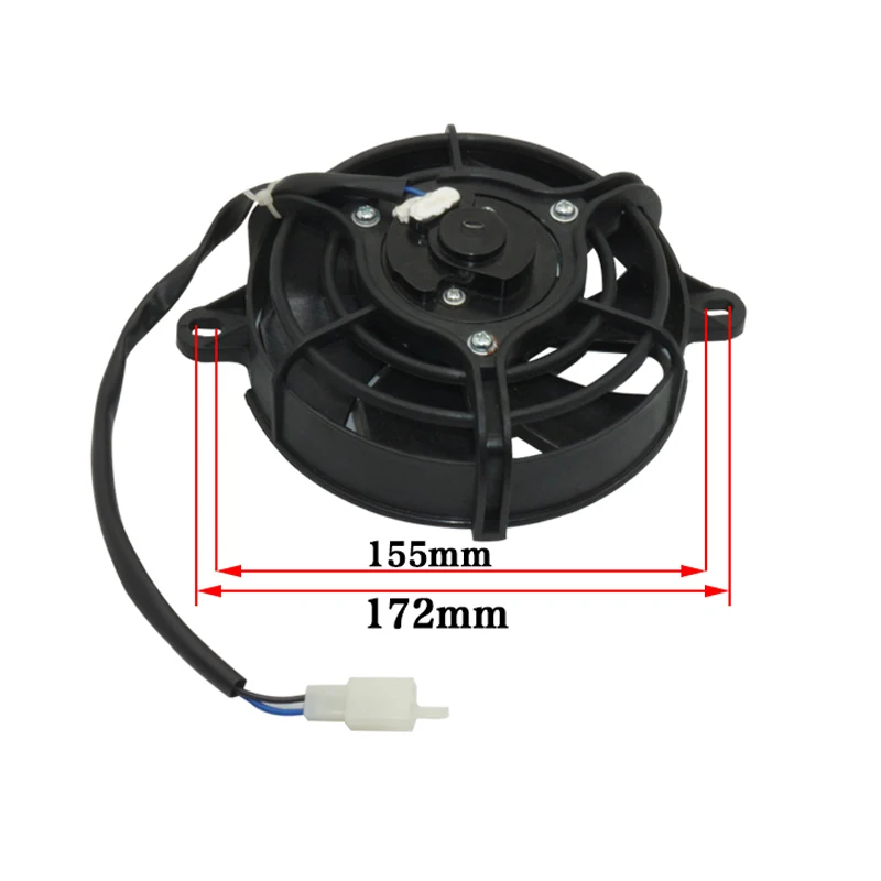 Motorcycle Cooling Fan Oil Cooler 200cc 250cc Engine Radiator Motorcycle Spare Parts for ATV Quad Go Kart Buggy Motocross Parts motorcycle cooling fan
