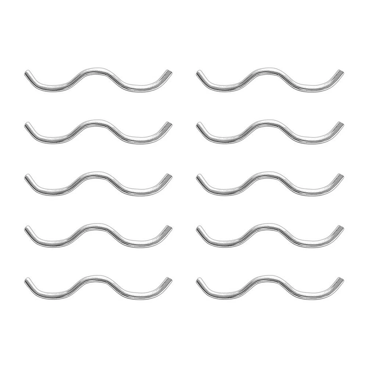 AED2-10Pcs 내구성 트램폴린 철 바 와이어 커넥터 후크 홈 점프 침대 W 후크 트램폴린 액세서리