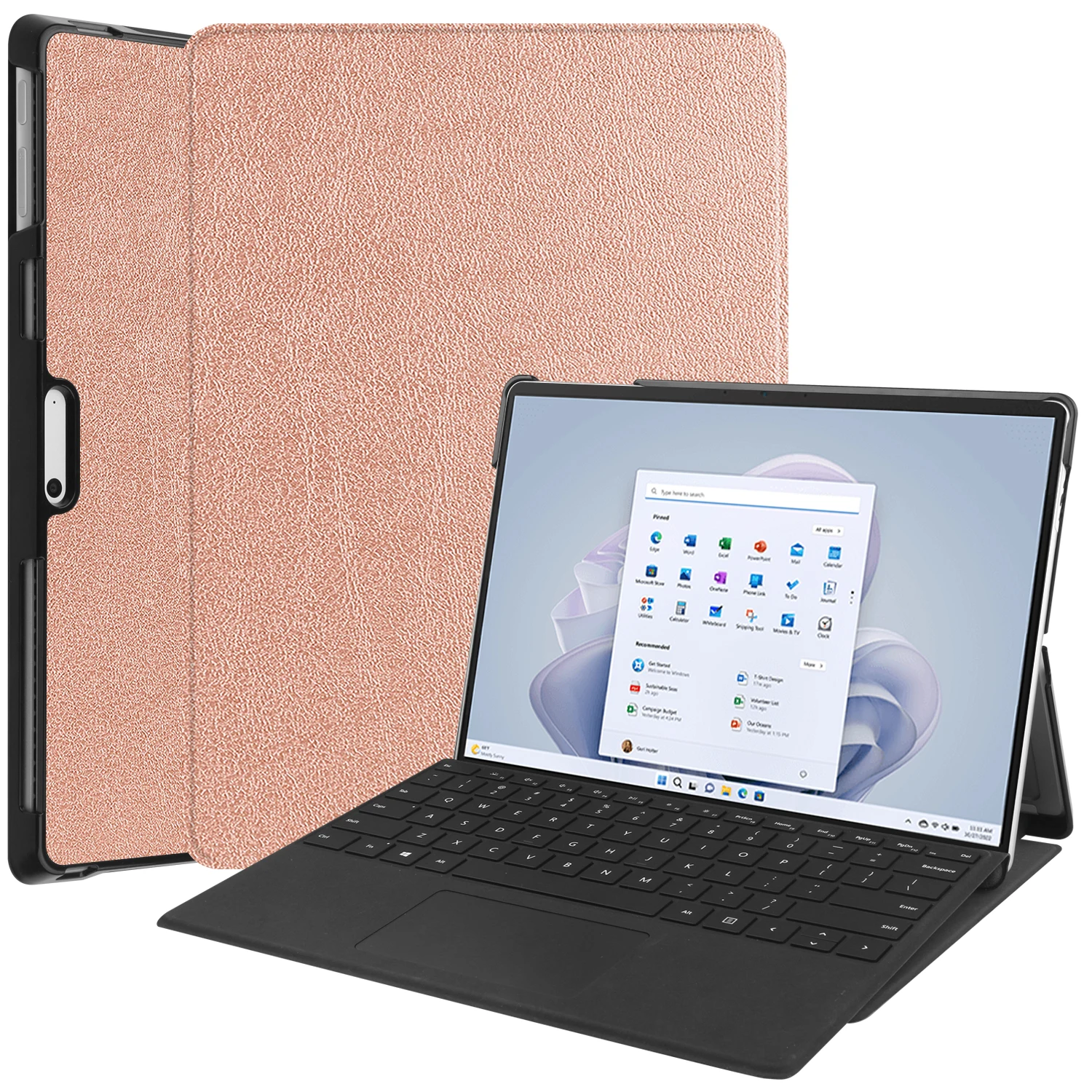Premium PU Leather Flip Stand Protective Case