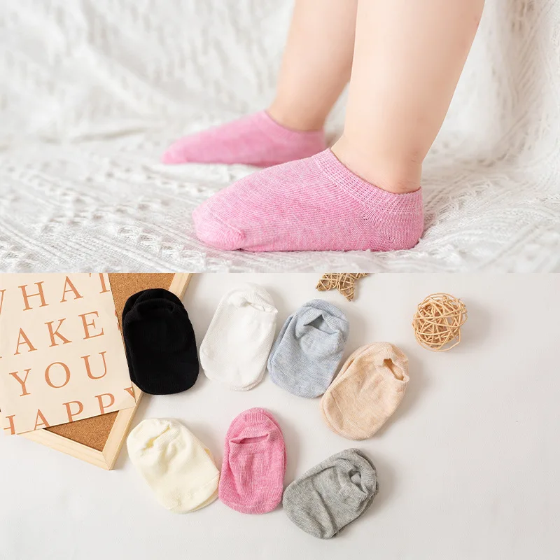 

Non Slip Floor Socks Toddler Socks Spring Summer Kids Boat Socks Baby Floor Socks Baby Solid Color Toddler Socks