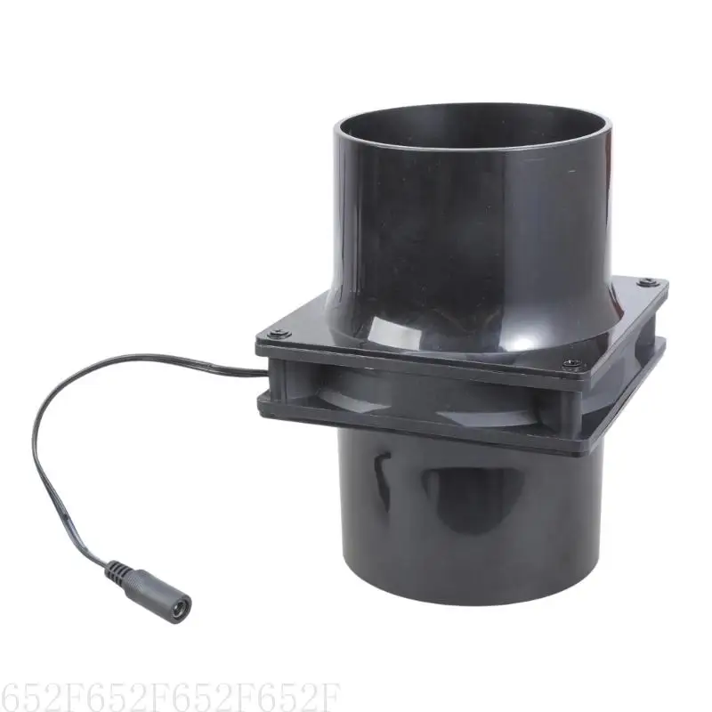 12cm Duct Fan Powerful Inline Extractor Fan 12V Duct Blower Indoor Air Exhaust Boosters For Workshop Basement Tent