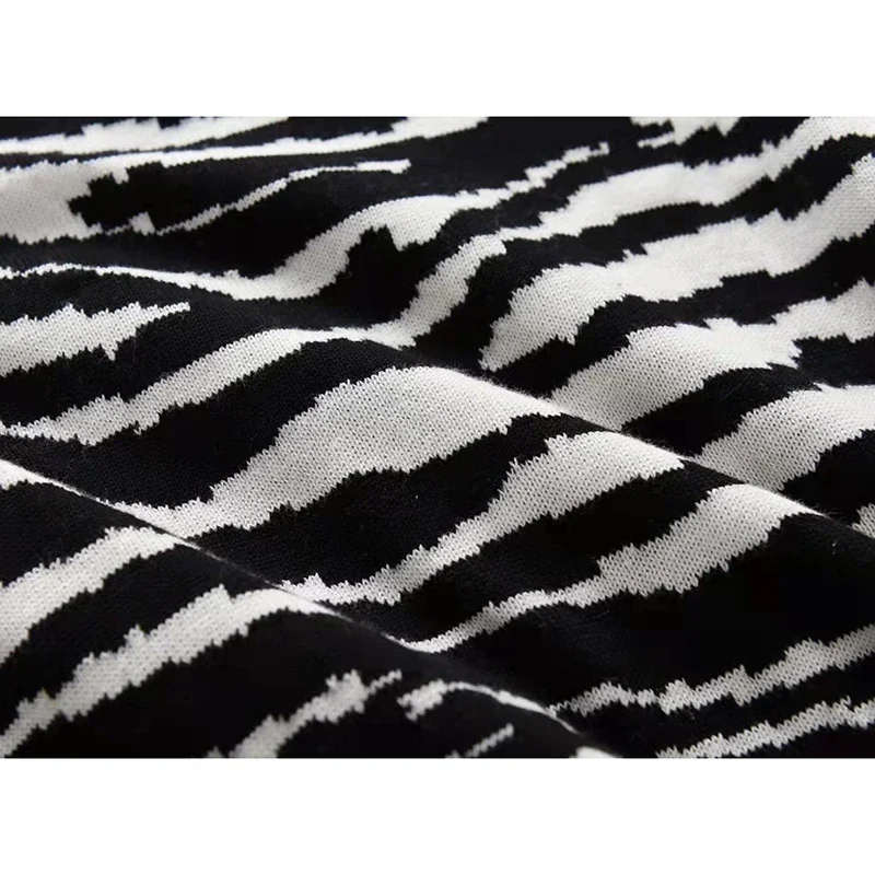 Children's Sweaters Kids Baby Boys Girls Long Sleeve Zebra-Stripe Sweaters New Autumn Winter Baby Boy Girl Knit