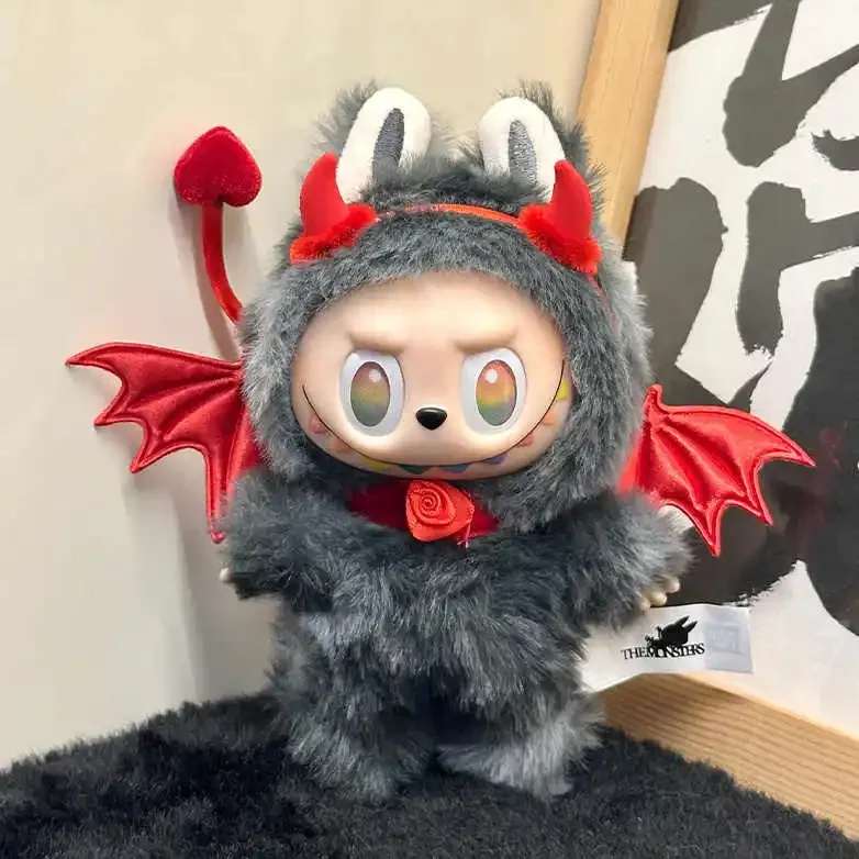 LittLe Devil large bow scarf For Labubu 3.0 Big into Engery Series ...