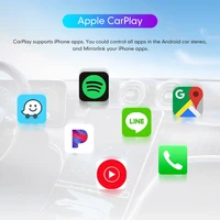 Wired To Wireless Apple CarPlay Android Auto Dongle For Aftermarket & Factory Stereo Unit USB Adaptor For iPhone Android Phone