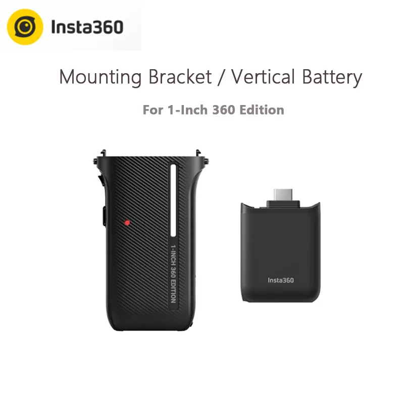 

Original Insta360 ONE R RS Vertical Battery Base / Mounting Bracket Case For Insta360 1-Inch 360 Edition Lens Accessories