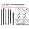 6Pcs Pimple Popper Tool Kit,  Blackhead Remover Acne Needle Tools Set Removing Care Comedone Whitehead Popping Zit 3