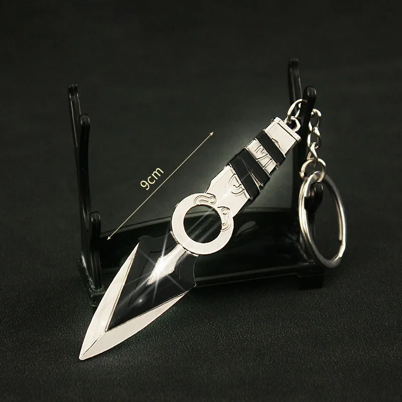 Portachiavi Con Arma Di Valore Jett Kunai 9Cm Modello Melee Reaver Knife Lega Di Metallo Gioco Periferiche Samurai Sword Regali Giocattoli Per Ragazzi