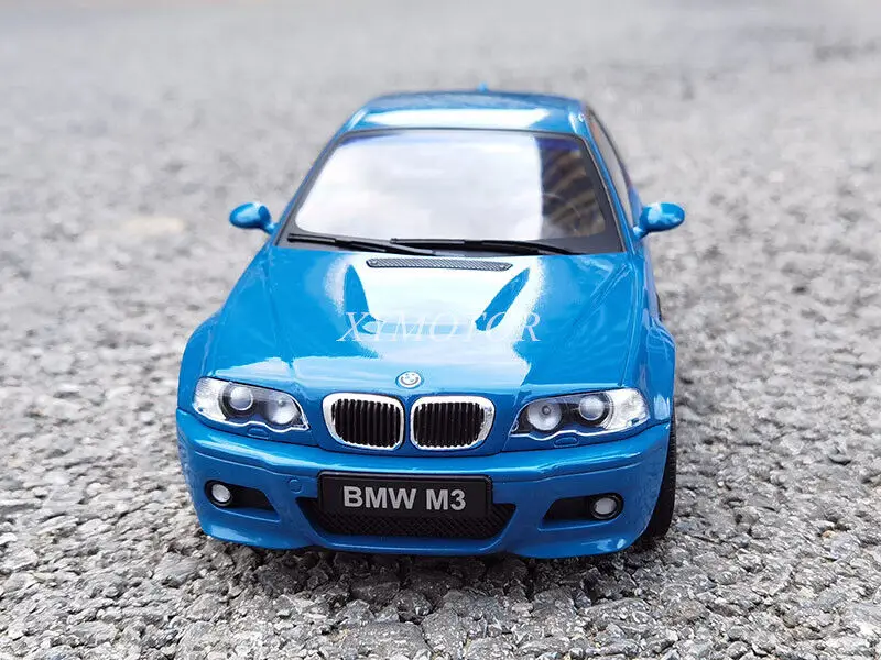 

NEW Solido 1/18 For BMW E46 M3 2000 Metal Diecast Model Car Blue/Yellow Toys Hobby Gifts Collection Ornaments Display Hobby