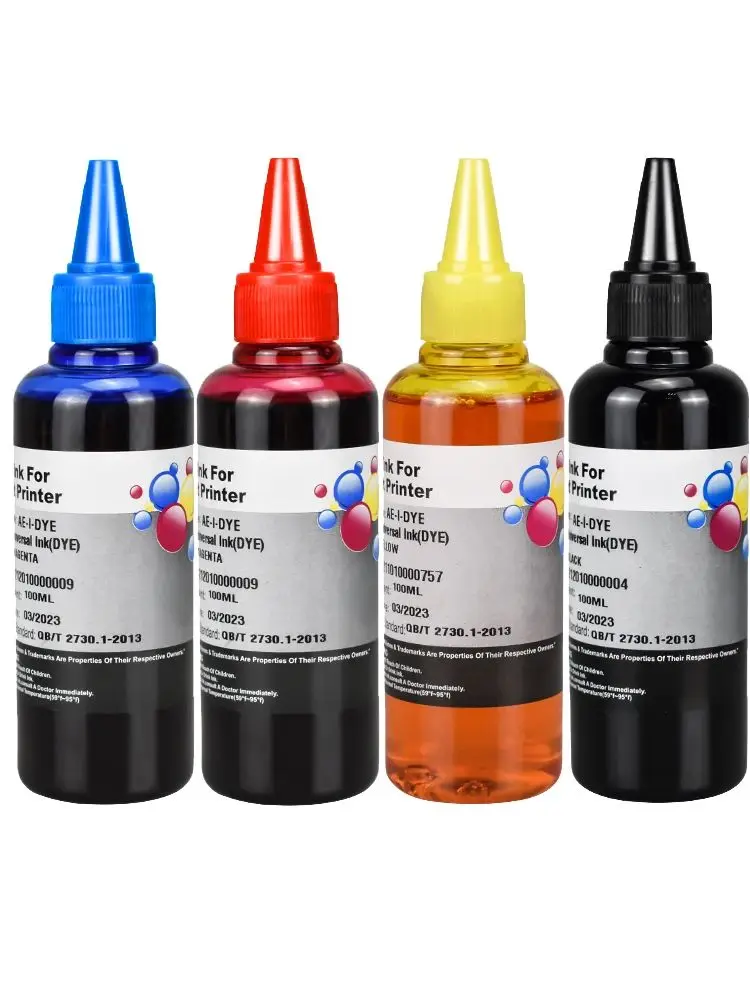 100MLUniversalPrinterInkRefillCISSkitCompatibleForHPCanonEpsonBrotherInkjetTankCartridges604603304305545XL-AliExpress7