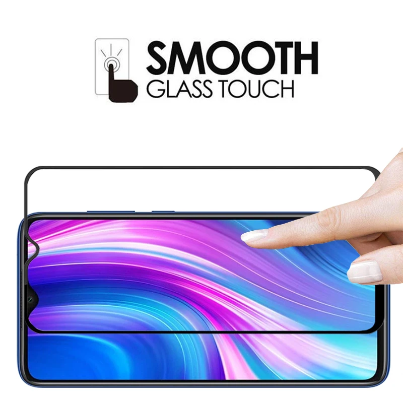 9d protective tempered glass on redmi note 8 pro screen protector for xiaomi readmi note8pro not 8pro safety film redmy remi 9h