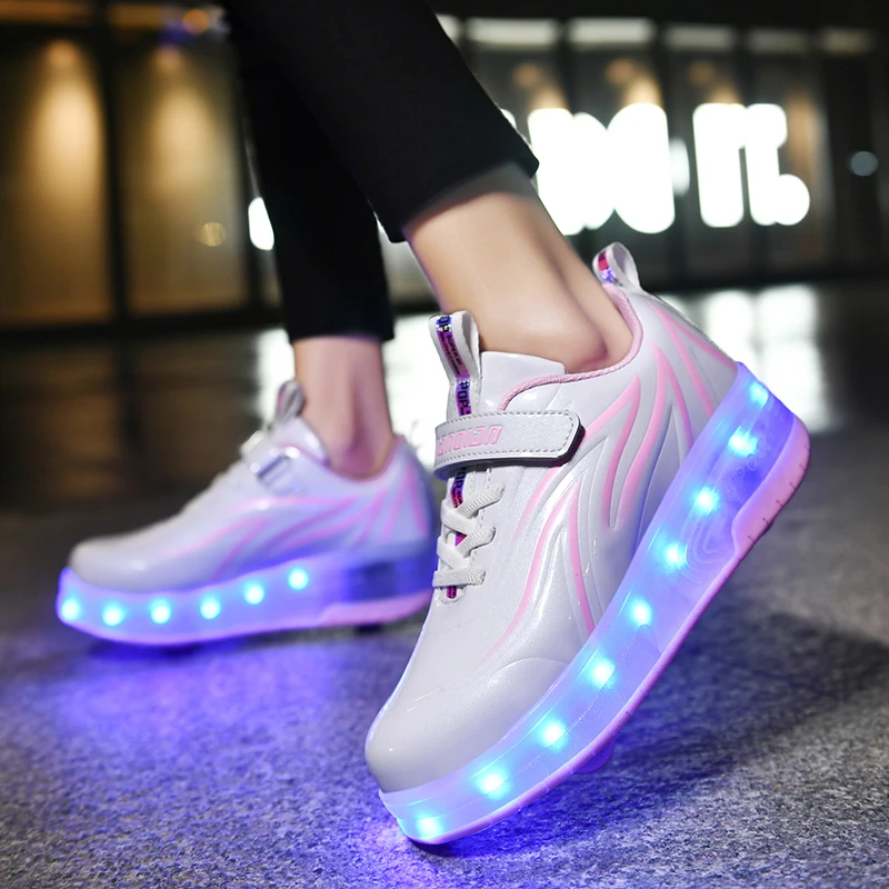hoe werken schoenen met lichtjes