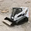 1/14 Scale RC Hydraulic Skid-Steer Tracked Loader SM770 with Light Sound System PNP Remote Control Truck Car Toy Gift Model 5