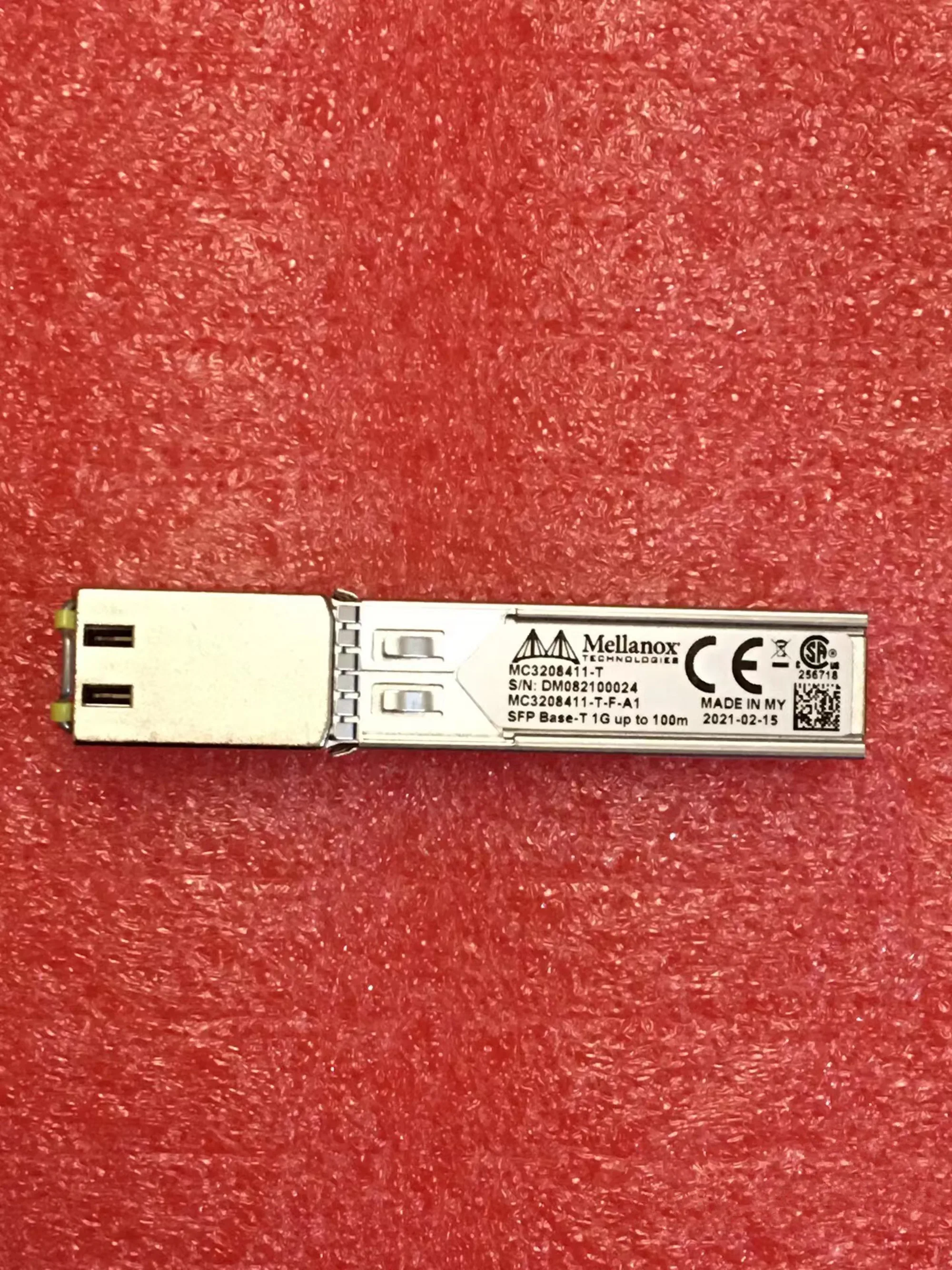 

Mellanox RJ45 Sfp Module Gigabit Ethernet MC3208411-T MC3208411-T-f-A1 1G UP TO 100M Optical Module