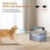 2.2L Wireless Automatic Pet Water Dispenser Rechargeable Cat Indoor Fountain Dispenser With 2600mAh Infrared Sensor For Dog Cat 5