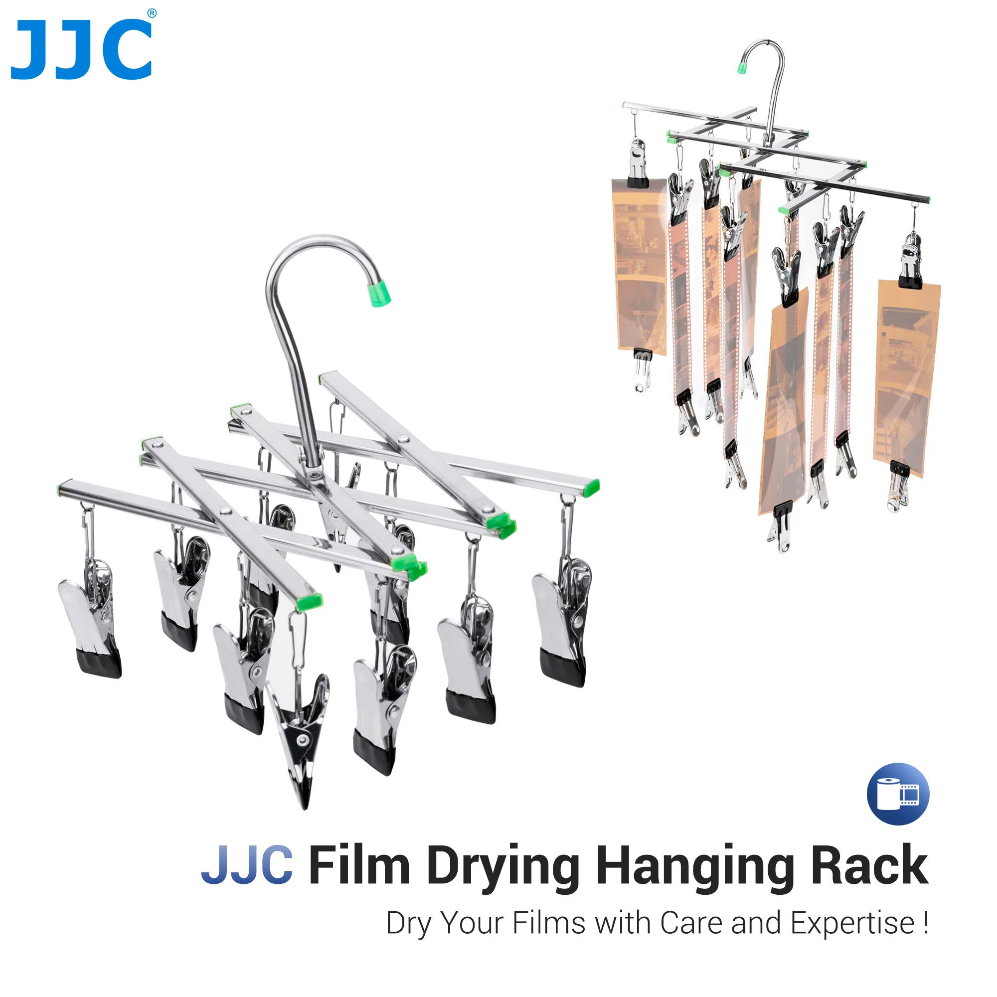 Description Picture 2 of itemJJC Camera Negatives Film Drying Hanging Rack 35mm Film Drying Hanging Rack Film Drying Water Tools Film Equipment