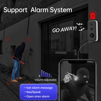 JOOAN 3MP 2MP WiFi Video Doorbell Camera Smart Home Security Battery PIR Motion Detector Two Way Intercom Free Cloud Storage - Image 3