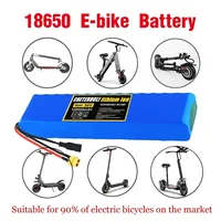 Pour Scooter électrique, vélos et Scooters, équipé d'un BMS, charge équilibrée, chargeur 42V, batterie au Lithium 10S3P 36V 100Ah 4