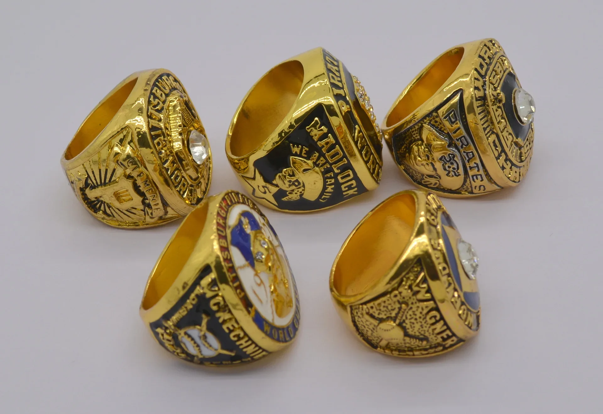 Champion Baseball And Rugby Ring Direct Sale Pittsburgh Pirates Sports Team Championship Ring Jewelry Accessories