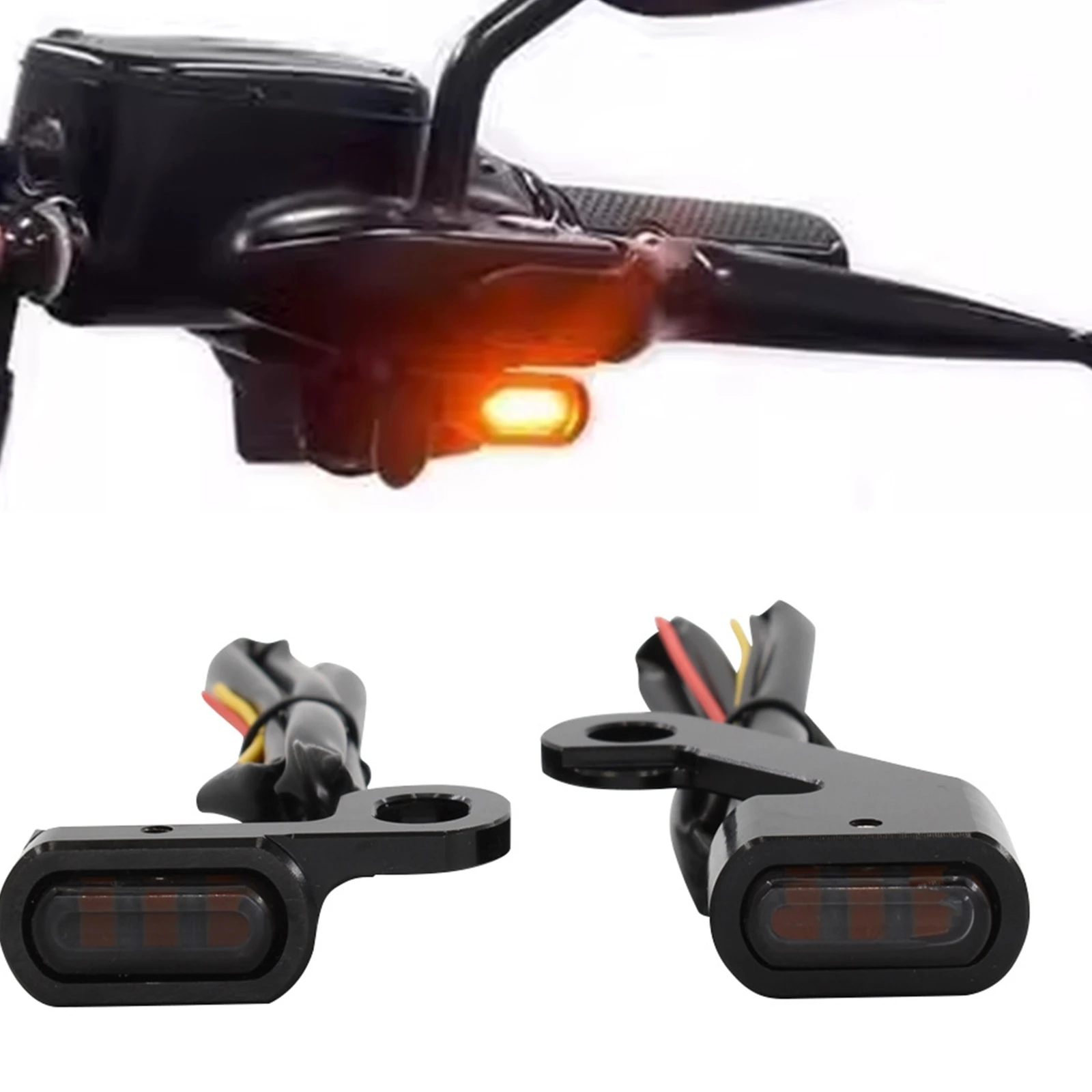Motorcycle LED Front Turn Signal Light Mini Indicator Lamp For Harley Softail 2000-2014 Dyna 1999-Sportster 1993-2003 motorcycle light,motorcycle led lights,motorcycle turn signal lights,motorcycle turn signal