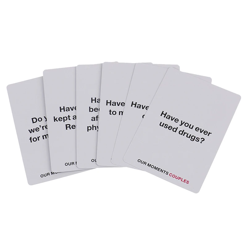 Our Moments Card Game for Adult Couples