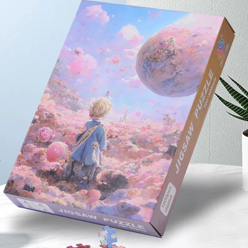 1000pcs Puzzle for Adult The Little Prince's Rose Planet High Difficulty Game Educational Toy Christmas Gift Decorative Painting 2